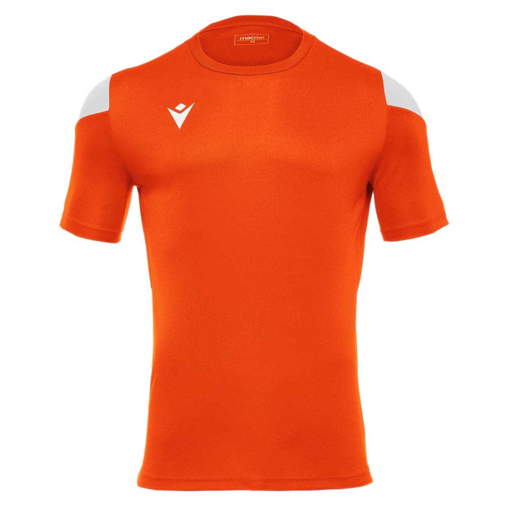 Macron Polis Short Sleeve T-shirt Orange L Mann von Macron