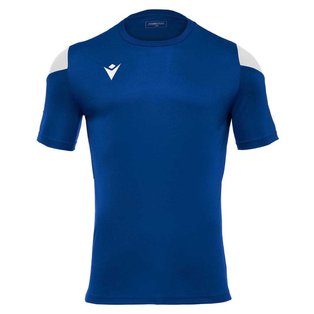 Macron Polis Short Sleeve T-shirt Blau L Mann von Macron