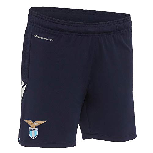 Macron SSL M20 Short Gara Third, offizielle Jr, Kinder-Shorts Dritter SS Lazio 2020/21, Blau, JL Macron SSL M20 Short Gara Third, offizielle Jr, Kinder-Shorts Dritter SS Lazio 2020/21, Blau, JL von Macron