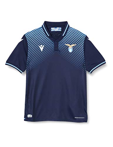 Macron SSL M20 Trikot Wettkampf Third, offizielles Produkt Mm Jr, drittes Kind SS Lazio 2020/21, Blau, JM Macron SSL M20 Trikot Wettkampf Third, offizielles Produkt Mm Jr, drittes Kind SS Lazio 2020/21, Blau, JM von Macron