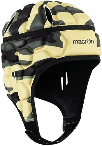 Macron Unisex – Erwachsene Helmet XE Rugby-Helm, Grün, XS Macron Unisex – Erwachsene Helmet XE Rugby-Helm, Grün, XS von Macron