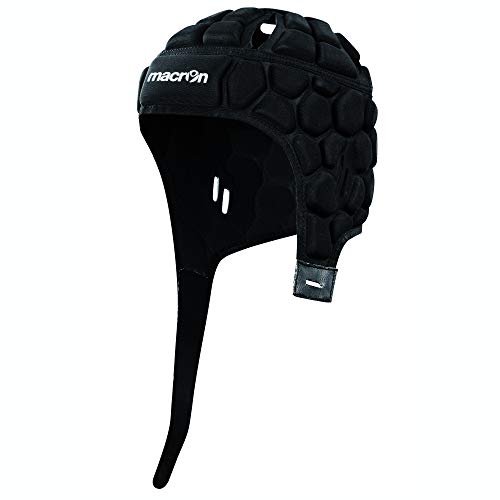 Macron Unisex – Erwachsene Helmet XE Rugby-Helm, Schwarz, M Macron Unisex – Erwachsene Helmet XE Rugby-Helm, Schwarz, M von Macron