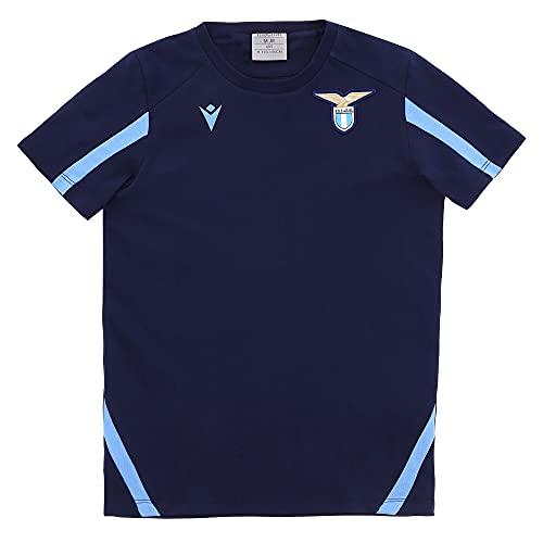 Macron Unisex Kinder Merchandising ufficiale SS Lazio 2021/22 Polycotton-Trikot, blau, JXS Macron Unisex Kinder Merchandising ufficiale SS Lazio 2021/22 Polycotton-Trikot, blau, JXS von Macron