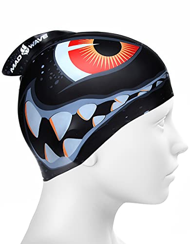 Silikon Badekappe Shark für Kinder Silikon Badekappe Shark für Kinder von Mad Wave