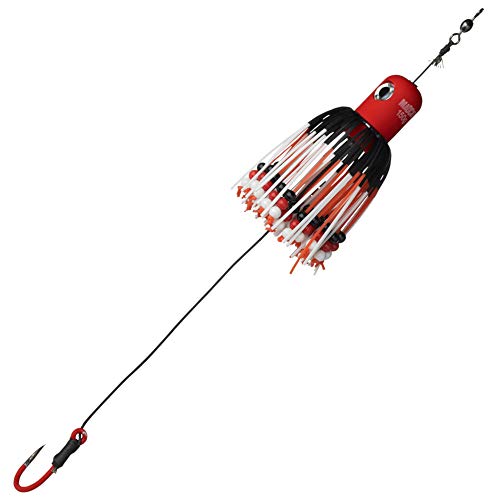 Madcat A-Static Adjusta Clonk Teaser 33cm - Wallerteaser, Größe/Gewicht/Farbe:Gr. 10/0 / 150g / Red von Madcat