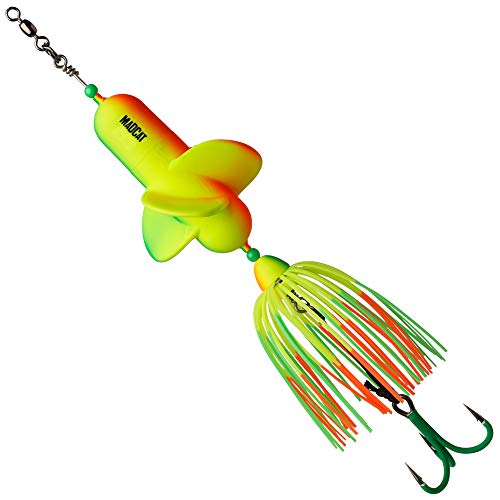 Madcat A-Static Propeller Teaser 26cm - Wallerteaser, Gewicht/Farbe:150g / Firetiger UV Madcat A-Static Propeller Teaser 26cm - Wallerteaser, Gewicht/Farbe:150g / Firetiger UV von Madcat