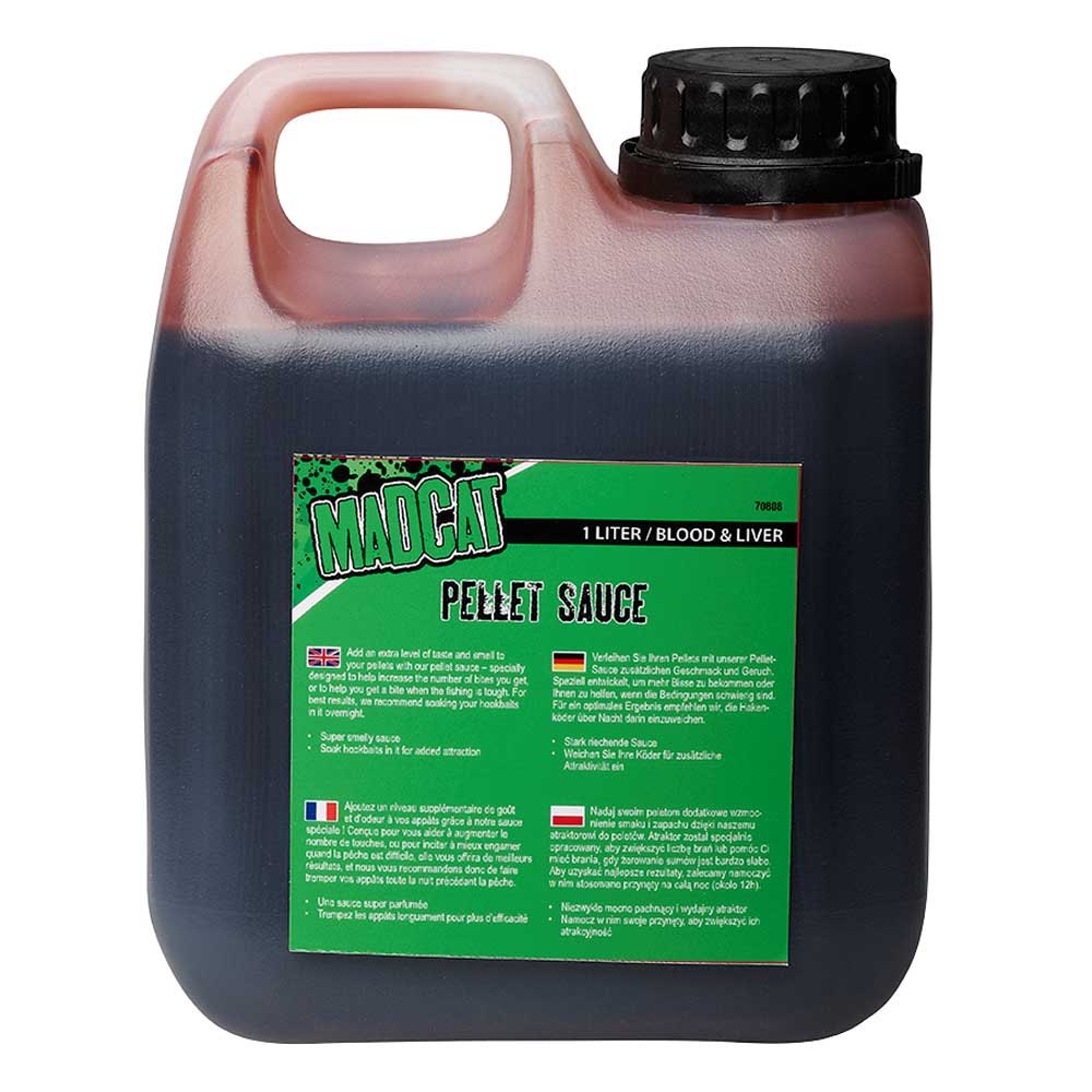 Madcat Halibut 1l Liquid Bait Additive Durchsichtig Madcat Halibut 1l Liquid Bait Additive Durchsichtig von Madcat