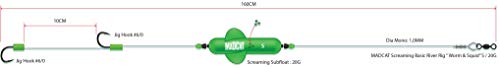 Madcat Screaming Basic River Rig Worm & Squid S 20Gr Madcat Screaming Basic River Rig Worm & Squid S 20Gr von Madcat