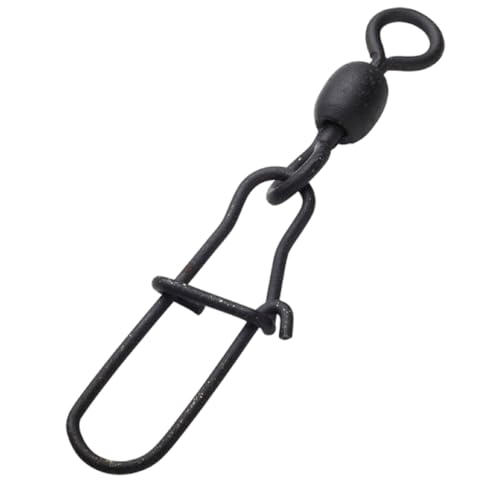 Madcat Stainless Crane Swivels with Snap - 5 Wirbel zum Wallerangeln, Größe/Tragkraft:Gr. 1 / 90kg Madcat Stainless Crane Swivels with Snap - 5 Wirbel zum Wallerangeln, Größe/Tragkraft:Gr. 1 / 90kg von MADCAT