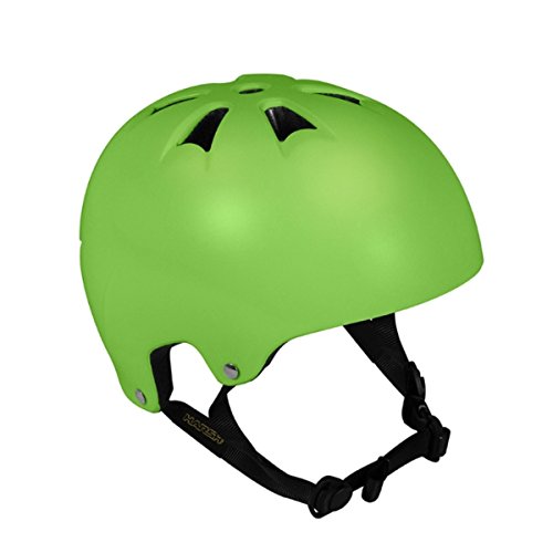 Harsh HX1 Pro Fahrradhelm, Grün, 51-55 cm von Madd Gear