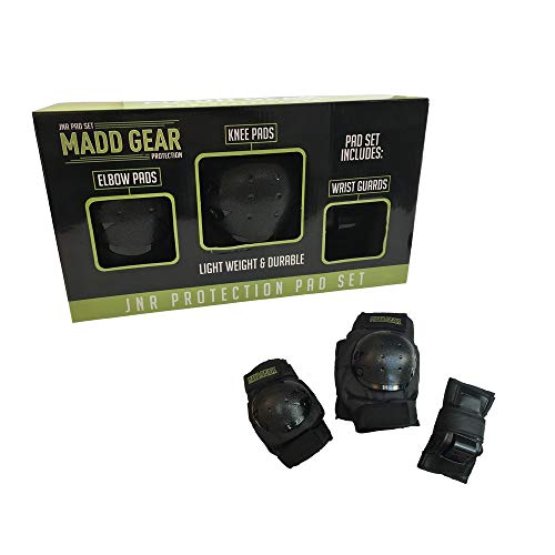 Madd Unisex Jugend Protektorenset, schwarz, L Madd Unisex Jugend Protektorenset, schwarz, L von Madd Gear