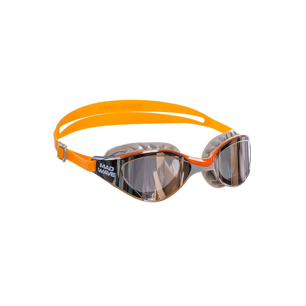 Madwave Hydro Flex Mirror Swimming Goggles Orange von Madwave