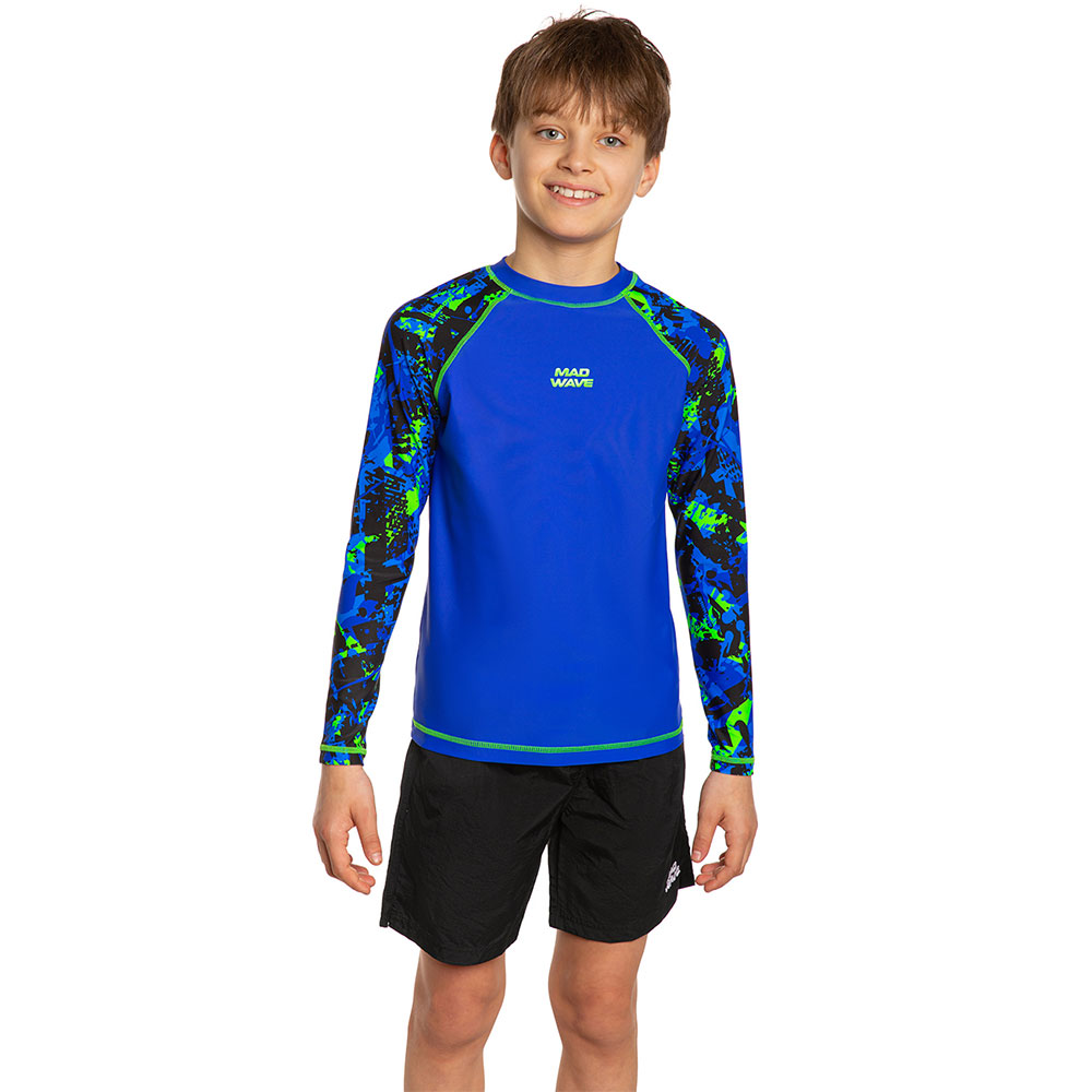Madwave Junior Uv Long Sleeve T-shirt Blau M Madwave Junior Uv Long Sleeve T-shirt Blau M von Madwave
