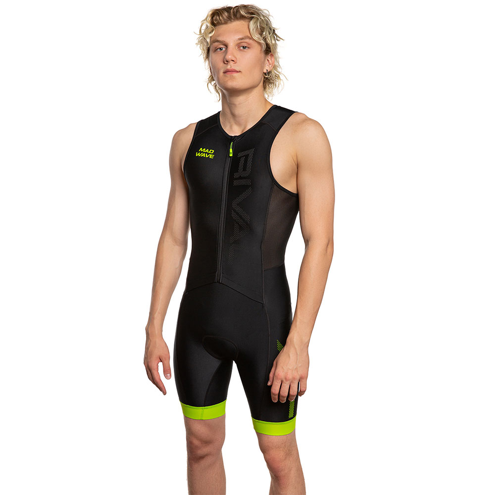 Madwave Rival Sls Sleeveless Trisuit Schwarz L Mann Madwave Rival Sls Sleeveless Trisuit Schwarz L Mann von Madwave