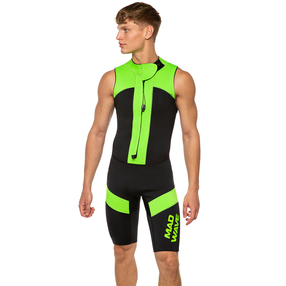 Madwave Swmrn Hybrid Dsss Sls Sleeveless Neoprene Wetsuit Grün SL Madwave Swmrn Hybrid Dsss Sls Sleeveless Neoprene Wetsuit Grün SL von Madwave