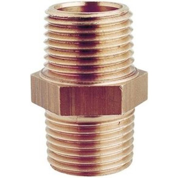 Maestrini Bronze Double Screw Nipple Golden 1-1/2´´ von Maestrini