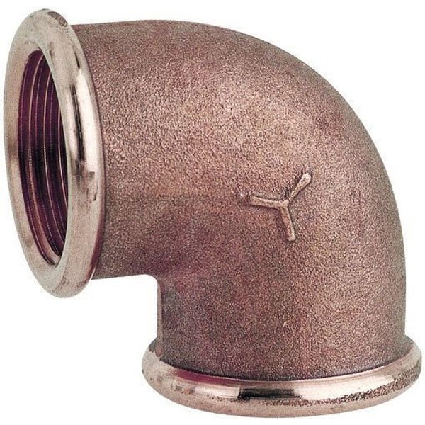 Maestrini Ff Bronze 90º Elbow Golden 1-1/4´´ von Maestrini