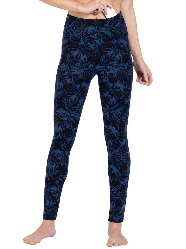 Magadi Leggings Chloe Yogaleggings aus Naturmaterial mit 4-Wege Stretch und Bundtasche von Magadi