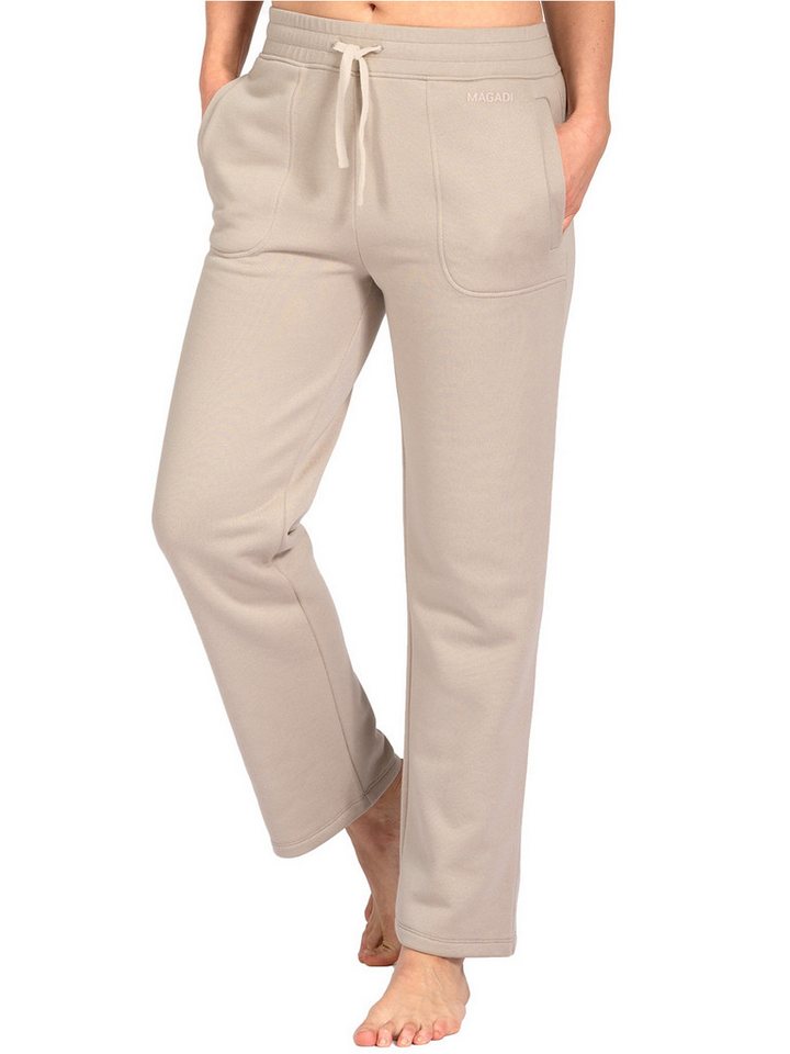 Magadi Yogahose Elena aus Sweat-Stoff, mit Taschen Magadi Yogahose Elena aus Sweat-Stoff, mit Taschen von Magadi