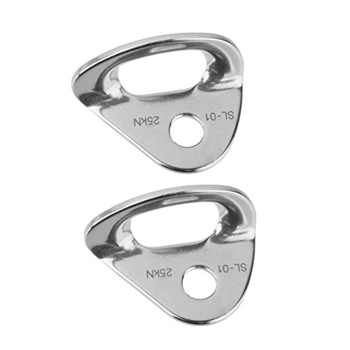 MagiDeal 2pcs/Pack 25KN Bergsteigen Klettern Klettergriffe Schraube Aufhänger Piton Kletterausrüstung - Climbing Hangers/Bohrhakenlasche MagiDeal 2pcs/Pack 25KN Bergsteigen Klettern Klettergriffe Schraube Aufhänger Piton Kletterausrüstung - Climbing Hangers/Bohrhakenlasche von MagiDeal