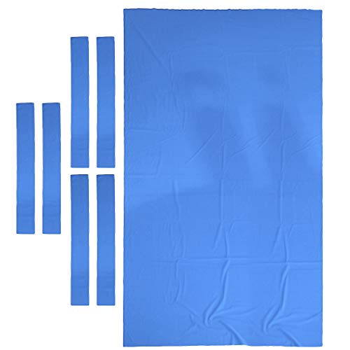 MagiDeal 8ft/7ft Abdeckung für Billard, Snooker, Billardtisch, Blau, 8ft MagiDeal 8ft/7ft Abdeckung für Billard, Snooker, Billardtisch, Blau, 8ft von MagiDeal