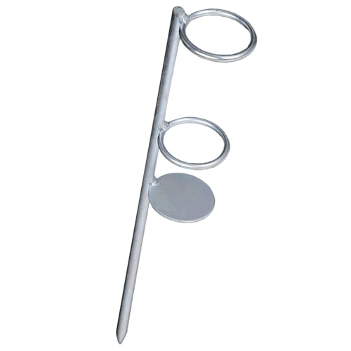 MagiDeal Angelrutenhalter für den Boden, Angelrutenhalter, universeller praktischer Outdoor-Angelrutenablage-Strandstützständer, 47CM MagiDeal Angelrutenhalter für den Boden, Angelrutenhalter, universeller praktischer Outdoor-Angelrutenablage-Strandstützständer, 47CM von MagiDeal