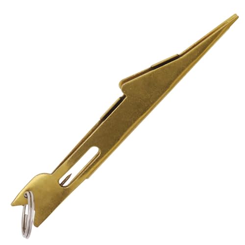 MagiDeal Angelschnur-Knotenbinder, schnelles Angelknoten-Bindewerkzeug für Haken, Köder, Fliegenfischen, zubehör für Herren, Gold MagiDeal Angelschnur-Knotenbinder, schnelles Angelknoten-Bindewerkzeug für Haken, Köder, Fliegenfischen, zubehör für Herren, Gold von MagiDeal