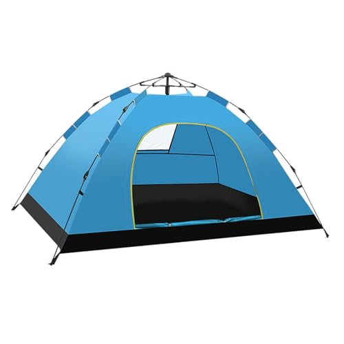 MagiDeal Campingzelt Sofortzelte Tragbares Zelt Ultraleichtes, atmungsaktives Popup-Zelt Automatisches Zelt für Trekking, Reisen, Strandpicknick, Blau von MagiDeal