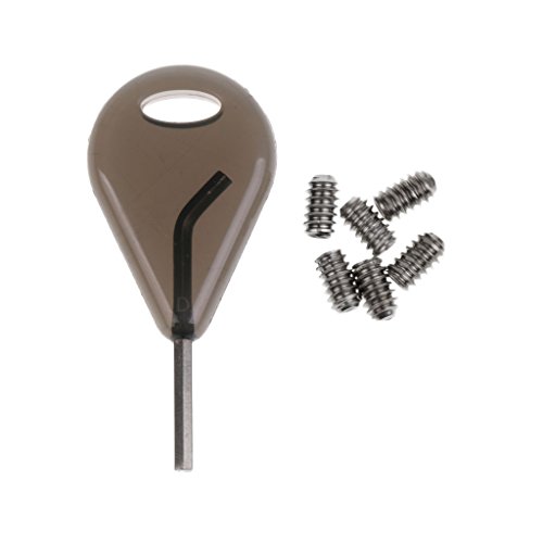 Fin Key: Finnenschlüssel + 6 Schrauben - Finnen an Surfbrett Fixieren Surfboard Fin Key: Finnenschlüssel + 6 Schrauben - Finnen an Surfbrett Fixieren Surfboard von MagiDeal