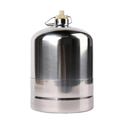 MagiDeal Gastankzylinder, Camping-Gastank, leer, nachfüllbare Gasflasche, Gaskartusche, Camping-Gas-Kraftstoffkartusche zum Grillen im Freien, 4L MagiDeal Gastankzylinder, Camping-Gastank, leer, nachfüllbare Gasflasche, Gaskartusche, Camping-Gas-Kraftstoffkartusche zum Grillen im Freien, 4L von MagiDeal