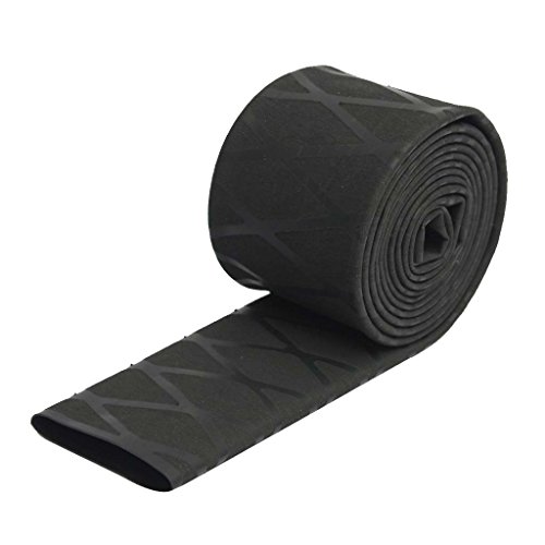 MagiDeal Gleitsicher Warmschrumpfschlauch strukturiert Schlauchband für Angelgeräte & Sportgeräte, Schwarz 28mm MagiDeal Gleitsicher Warmschrumpfschlauch strukturiert Schlauchband für Angelgeräte & Sportgeräte, Schwarz 28mm von MagiDeal