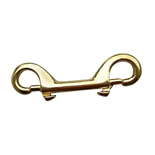 MagiDeal Messing Doppelkarabine Karabinerhaken Karabiner mit Bolzenschnapper für Bergsteigen Klettern Tauchen Schnorcheln MagiDeal Messing Doppelkarabine Karabinerhaken Karabiner mit Bolzenschnapper für Bergsteigen Klettern Tauchen Schnorcheln von MagiDeal