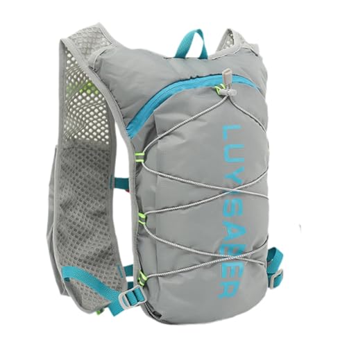 MagiDeal Trinkweste zum Laufen, Trinkrucksack, vielseitiger Trinkrucksack zum Laufen, Radfahren, Wandern, Joggen, grau MagiDeal Trinkweste zum Laufen, Trinkrucksack, vielseitiger Trinkrucksack zum Laufen, Radfahren, Wandern, Joggen, grau von MagiDeal