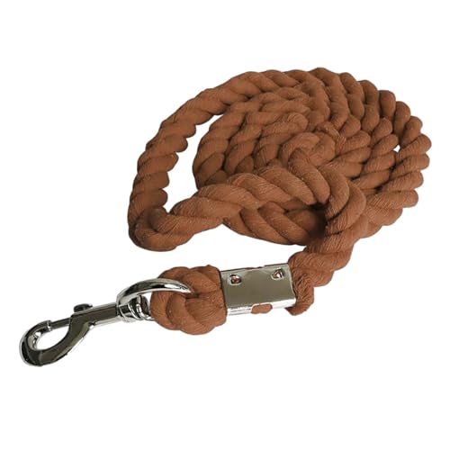 MagiDeal Webbing Horse Lead Rope, Horse Lead Rope, langlebig für Viehzubehör, Reitzügelhalter, geflochtenes Seil, braun MagiDeal Webbing Horse Lead Rope, Horse Lead Rope, langlebig für Viehzubehör, Reitzügelhalter, geflochtenes Seil, braun von MagiDeal