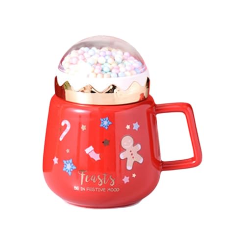 MagiDeal Weihnachtstasse aus, Kaffeetasse, 360 ml, kreative Neuheit, Milchtasse, Teetasse für Cappuccino, Getränke, Saft, Einweihungsparty für Kinder, Weihnachtssocken von MagiDeal