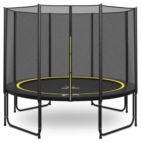 Magic Jump Black Trampolin 305 cm mit sicherheitsnetz von Magic Circle Pro