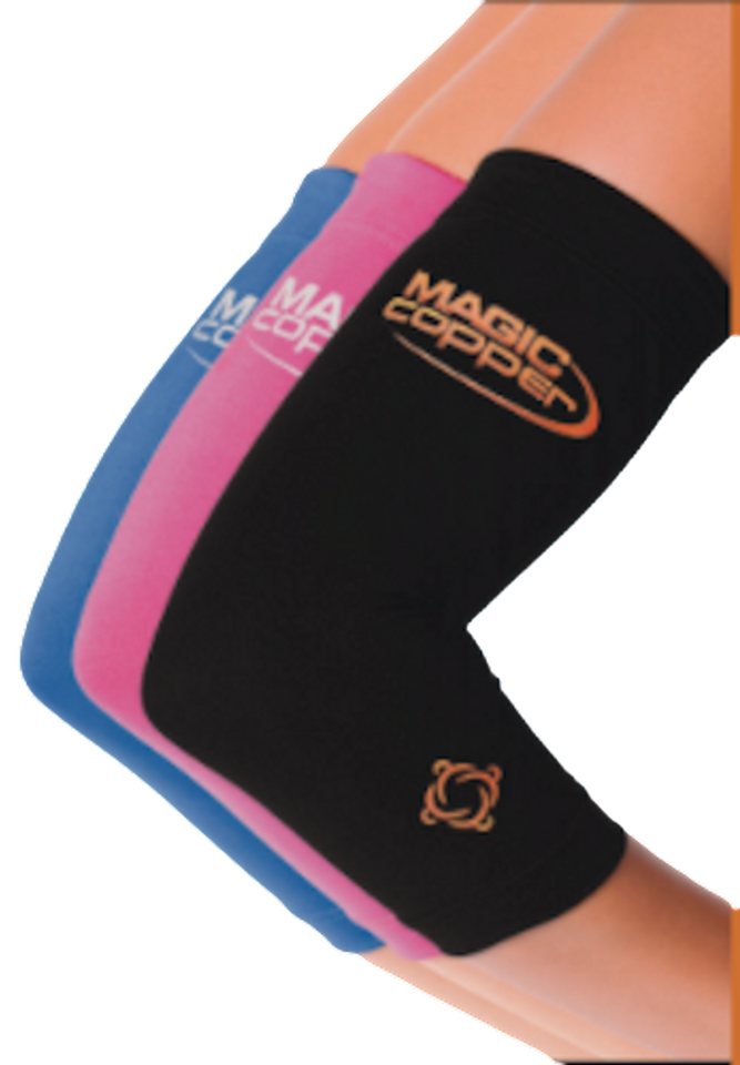 Magic Copper Bandage Magic Copper Ellbogen-Bandage blau Gr. S Magic Copper Bandage Magic Copper Ellbogen-Bandage blau Gr. S von Magic Copper