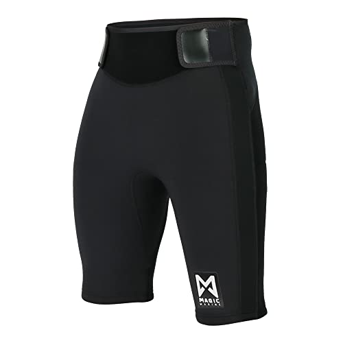 Magic Marine Ultimate Neoprene Sailing Shorts 2023 - Black MM071005 M von Magic Marine