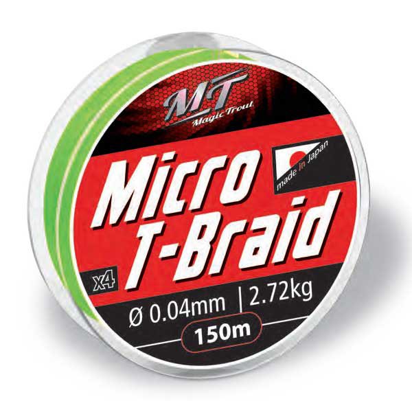 Magic Trout Micro T-braid 150 M Grün 0.040 mm von Magic Trout