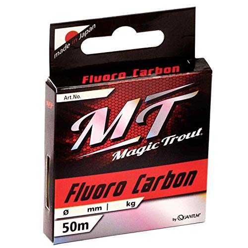 Magic Trout Ø0,05mm Micro T-Braid 150m 3,63kg,8lbs grün rot, 0,05 mm von Magic Trout