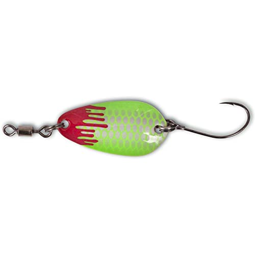 Quantum Magic Trout Bloody Loony Spoon 2,5cm 2g - Forellenblinker, Farbe:silberfarben/grün Quantum Magic Trout Bloody Loony Spoon 2,5cm 2g - Forellenblinker, Farbe:silberfarben/grün von Quantum