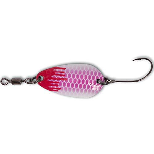 Quantum Magic Trout Bloody Loony Spoon 2,5cm 2g - Forellenblinker, Farbe:pink/weiß von Magic Trout