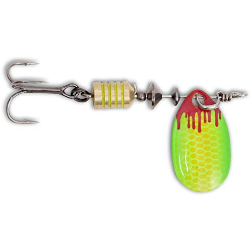 Magic Trout Spoon 3,6g 2,5cm Bloody Spinner gelb/grün Magic Trout Spoon 3,6g 2,5cm Bloody Spinner gelb/grün von Magic Trout
