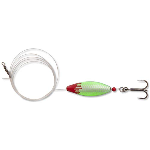 Quantum Magic Trout Bloody Inliner 80cm Blinker 3,5cm 4g, Forellenblinker zum Spinnfischen auf Forelle, Forellenköder zum Angeln, Farbe:silberfarben/grün Quantum Magic Trout Bloody Inliner 80cm Blinker 3,5cm 4g, Forellenblinker zum Spinnfischen auf Forelle, Forellenköder zum Angeln, Farbe:silberfarben/grün von Magic Trout