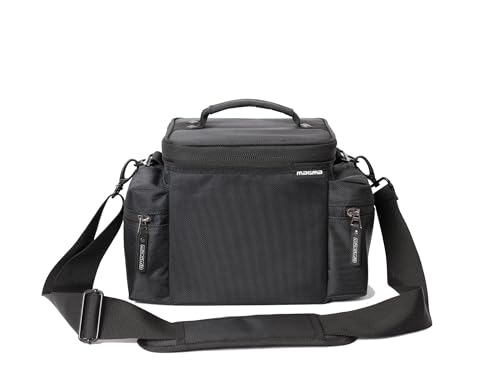 Magma 45 Record-Bag 100 black/bordeaux f. 7 Zoll Single Magma 45 Record-Bag 100 black/bordeaux f. 7 Zoll Single von MAGMA