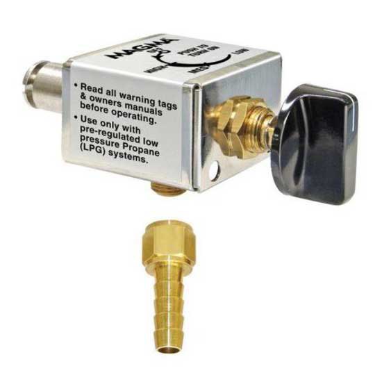 Magma High Flow Gas Regulator Adapter Golden Magma High Flow Gas Regulator Adapter Golden von Magma