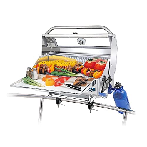 Magma Produkte, A10–918–2 GS Newport 2 Infrarot Gourmet Series Gas Grill, Edelstahl poliert von Magma