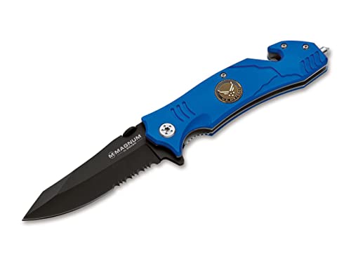 Magnum Unisex Knive Air Force Rescue Messer, Blau, Einheitsgröße EU Magnum Unisex Knive Air Force Rescue Messer, Blau, Einheitsgröße EU von Magnum