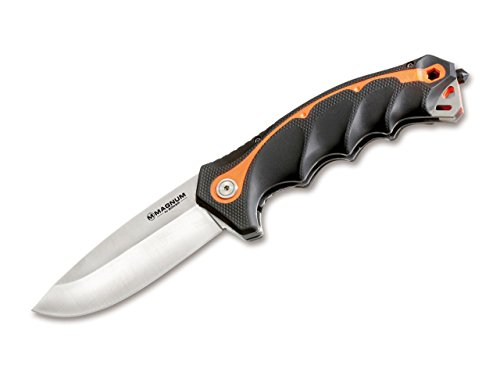 Magnum 01RY294 Erwachsene Chainsaw Attendant Satin Taschenmesser, orange, 22,3cm Magnum 01RY294 Erwachsene Chainsaw Attendant Satin Taschenmesser, orange, 22,3cm von Magnum