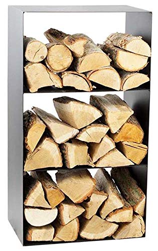 MAGNUS Brennholzregal "R147" Schwarz Kaminregal Holzregal Ofenregal MAGNUS Brennholzregal "R147" Schwarz Kaminregal Holzregal Ofenregal von CHICHL
